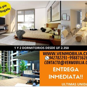 Venta Departamentos Nuevos con Entrega Inmediata Rancagua