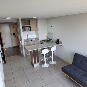 Arriendo Departamento 1D+1B + Estacionamiento Edificio Keep Koke.