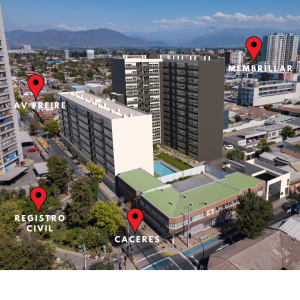 Arriendo Dpto Amoblado  en Rancagua 2d+1b+Est. GC Incluidos